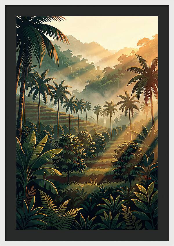 Tranquil Tropics At Sunrise
