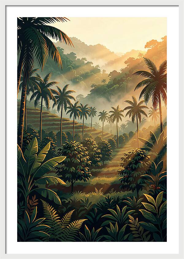 Tranquil Tropics At Sunrise