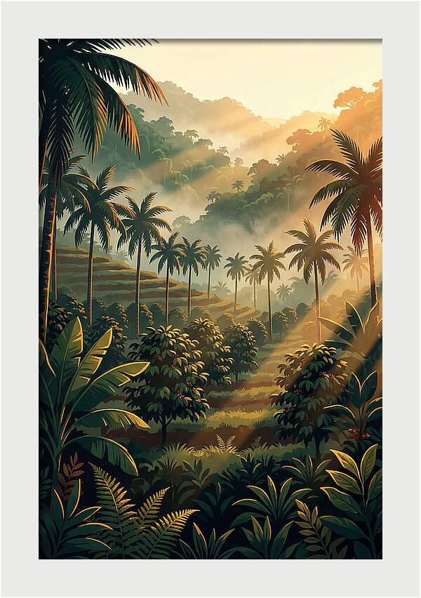 Tranquil Tropics At Sunrise