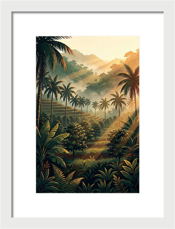 Tranquil Tropics At Sunrise