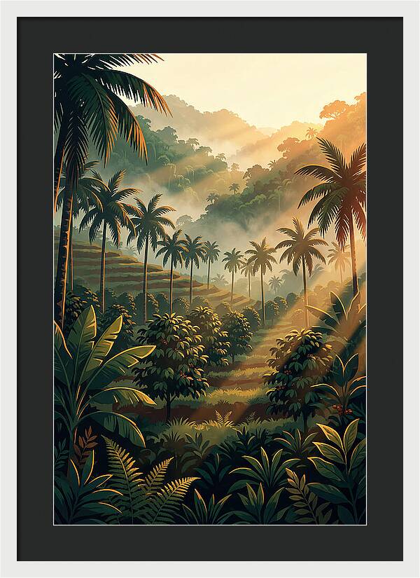 Tranquil Tropics At Sunrise
