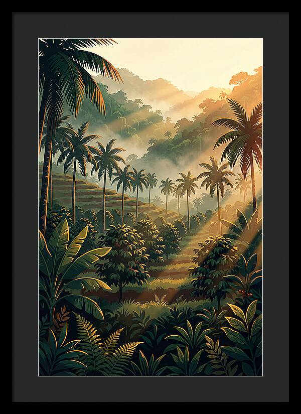 Tranquil Tropics At Sunrise