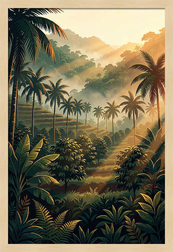 Tranquil Tropics At Sunrise
