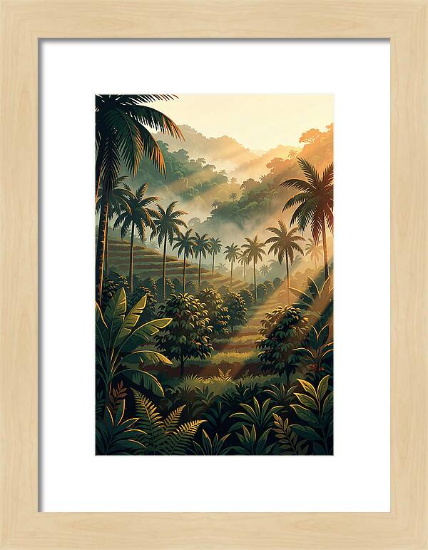 Tranquil Tropics At Sunrise