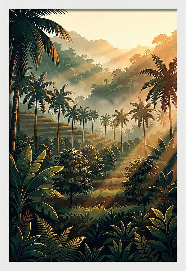 Tranquil Tropics At Sunrise