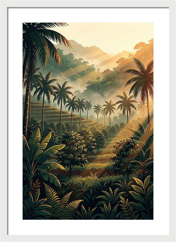 Tranquil Tropics At Sunrise