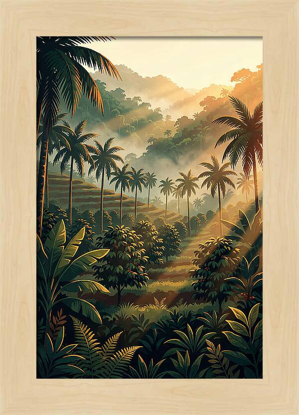 Tranquil Tropics At Sunrise