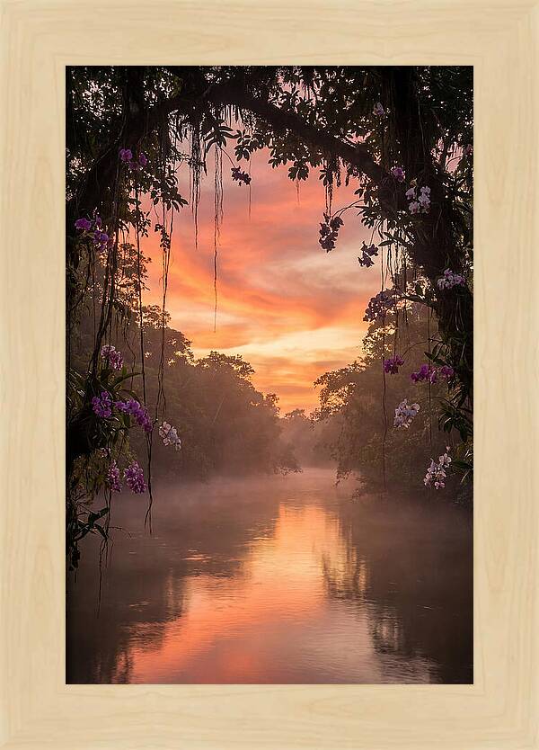 Tranquil Tropics Under Twilight