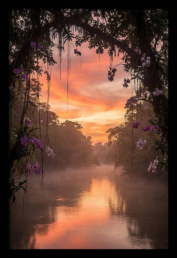 Tranquil Tropics Under Twilight