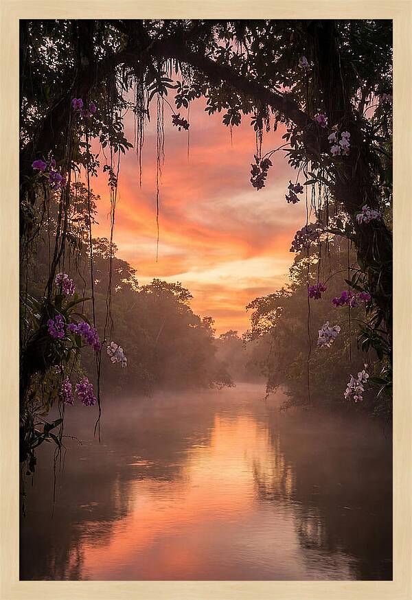 Tranquil Tropics Under Twilight