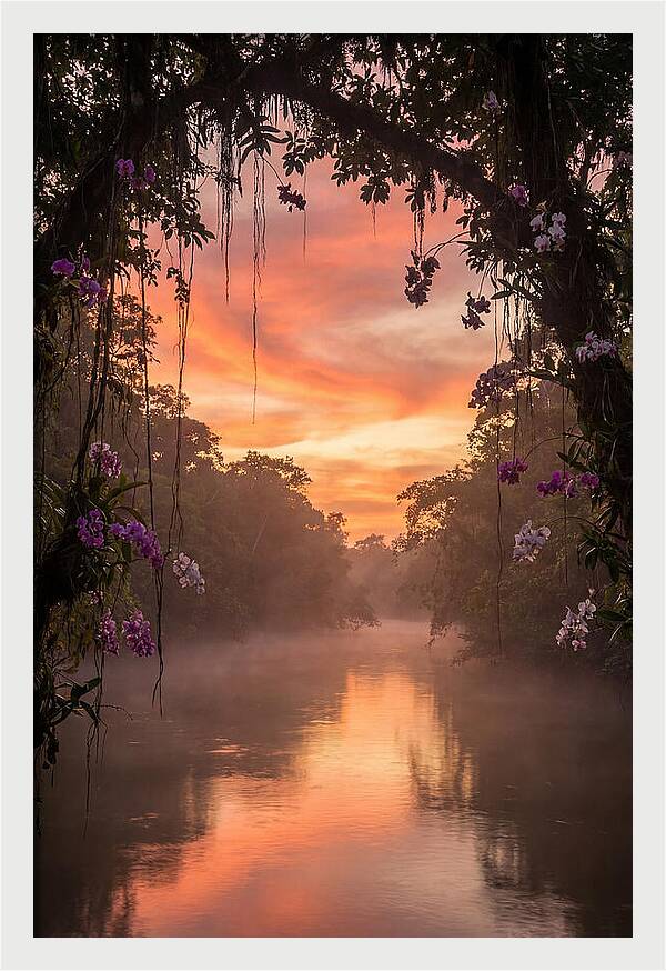 Tranquil Tropics Under Twilight