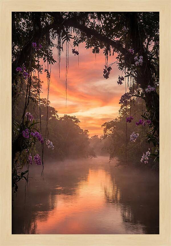 Tranquil Tropics Under Twilight