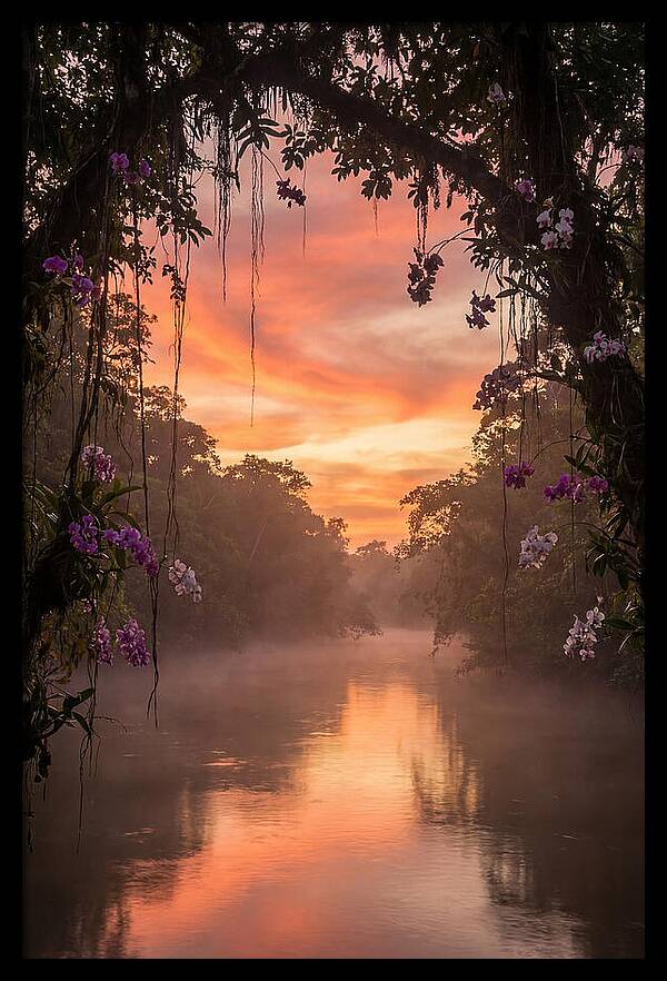 Tranquil Tropics Under Twilight