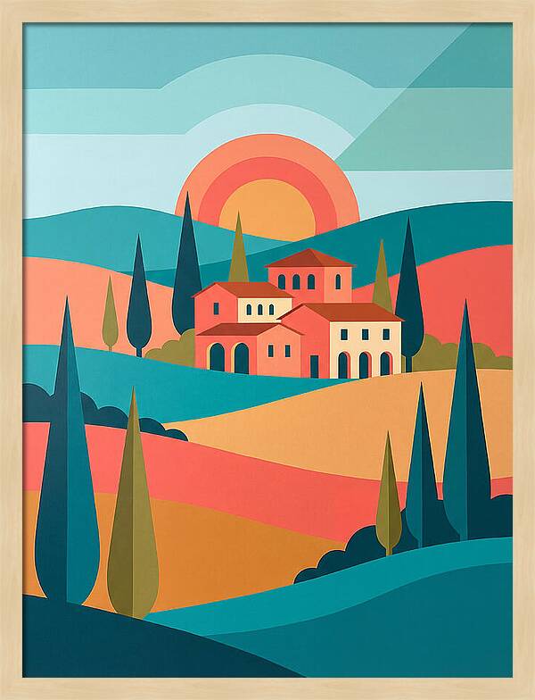 Tranquil Tuscan Landscape