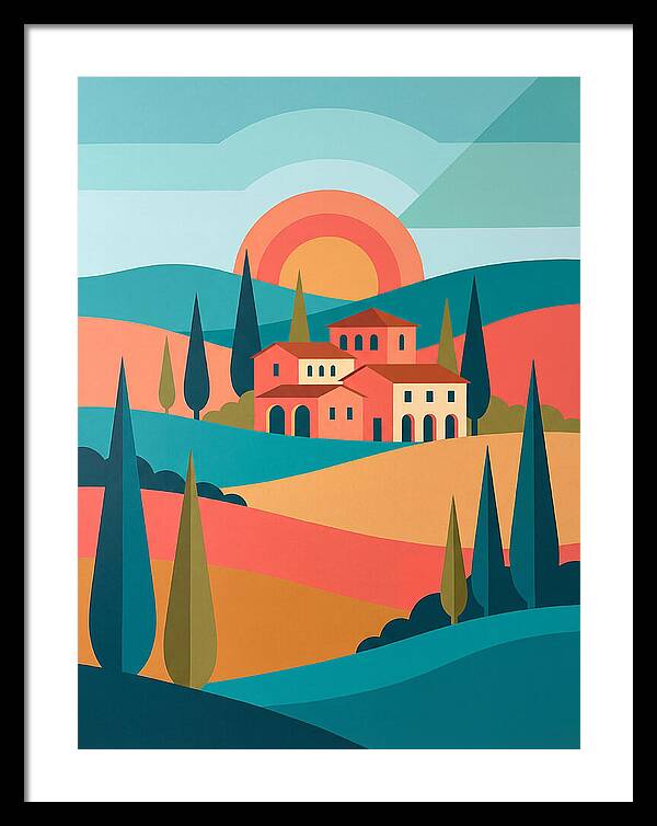 Tranquil Tuscan Landscape