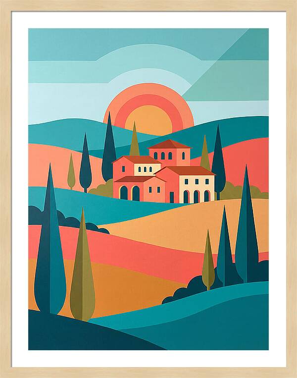 Tranquil Tuscan Landscape