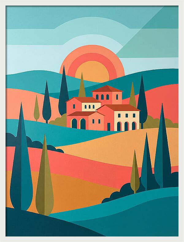 Tranquil Tuscan Landscape