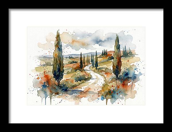 Tranquil Tuscan Pathways