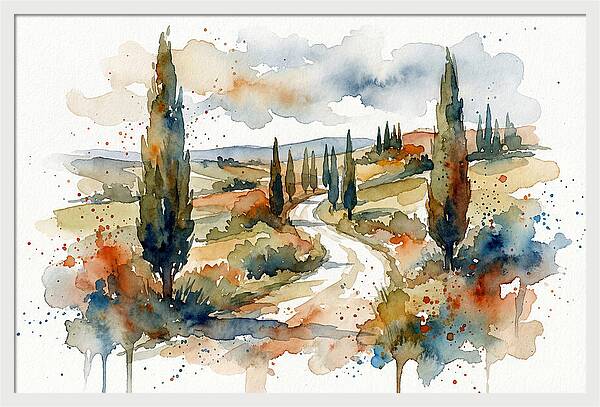 Tranquil Tuscan Pathways