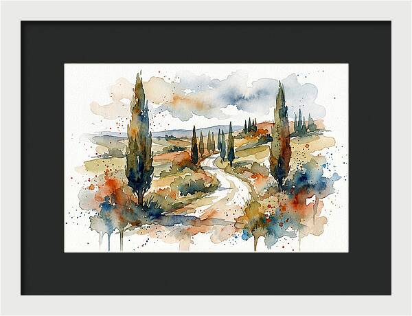 Tranquil Tuscan Pathways
