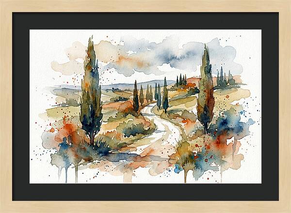 Tranquil Tuscan Pathways