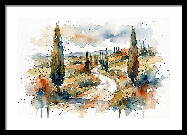 Tranquil Tuscan Pathways