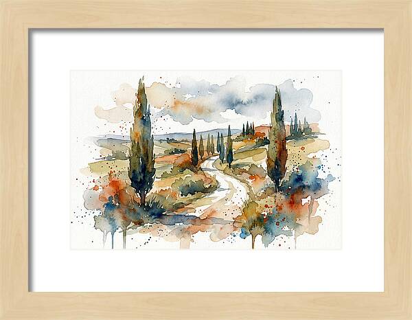Tranquil Tuscan Pathways