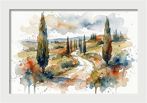 Tranquil Tuscan Pathways