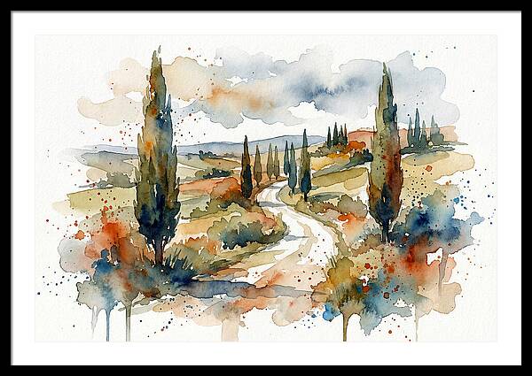 Tranquil Tuscan Pathways
