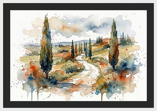 Tranquil Tuscan Pathways