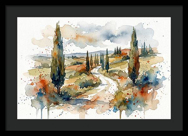 Tranquil Tuscan Pathways