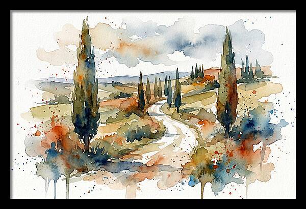 Tranquil Tuscan Pathways
