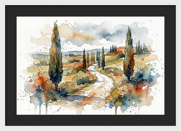 Tranquil Tuscan Pathways