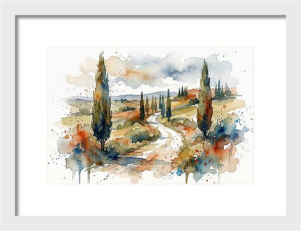Tranquil Tuscan Pathways