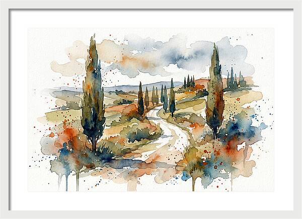 Tranquil Tuscan Pathways