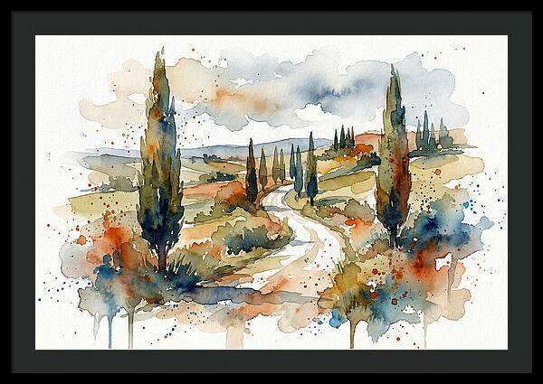 Tranquil Tuscan Pathways