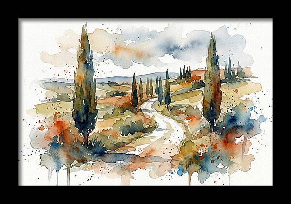 Tranquil Tuscan Pathways