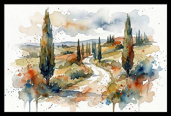 Tranquil Tuscan Pathways