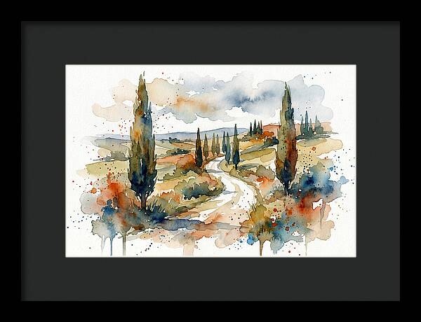 Tranquil Tuscan Pathways