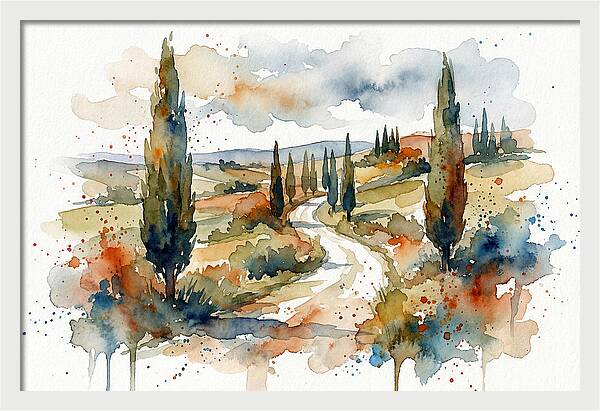 Tranquil Tuscan Pathways