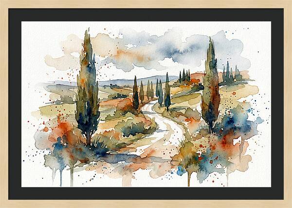 Tranquil Tuscan Pathways