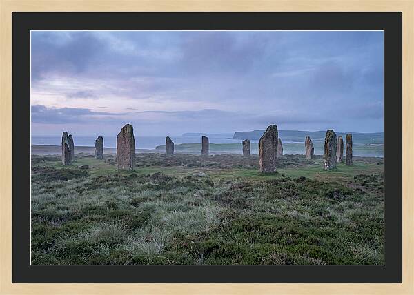 Tranquil Twilight At Ring Of Brodgar