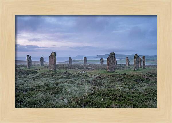 Tranquil Twilight At Ring Of Brodgar