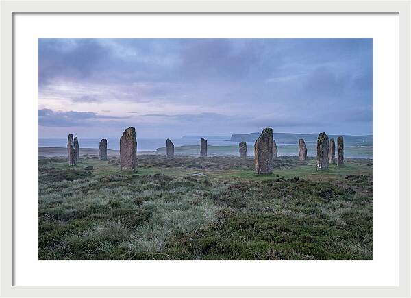 Tranquil Twilight At Ring Of Brodgar
