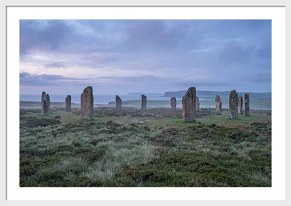 Tranquil Twilight At Ring Of Brodgar