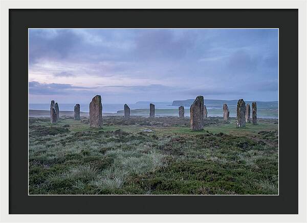 Tranquil Twilight At Ring Of Brodgar