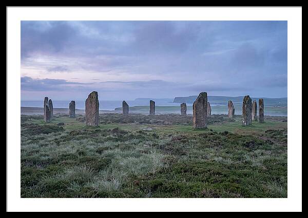 Tranquil Twilight At Ring Of Brodgar