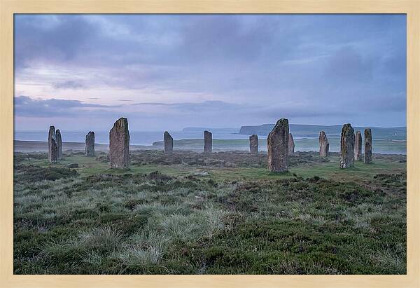 Tranquil Twilight At Ring Of Brodgar