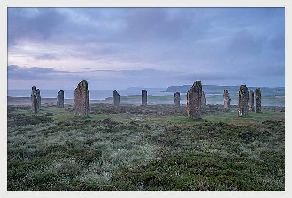 Tranquil Twilight At Ring Of Brodgar