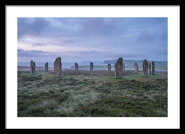 Tranquil Twilight At Ring Of Brodgar